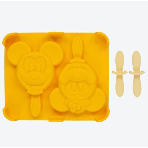 Pre-Order Tokyo Disney Resort Ice Candy Mold Mickey Minnie Face - k23japan -Tokyo Disney Shopper-