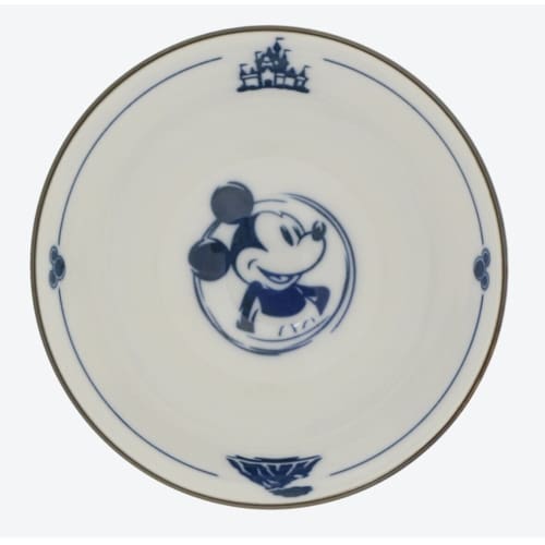 Pre-Order Tokyo Disney Resort Japanese Bowl CHAWAN Mickey Cinderella Castle - k23japan -Tokyo Disney Shopper-