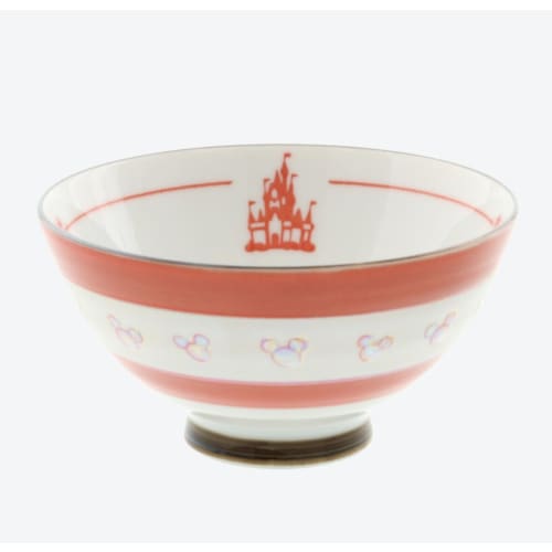 Pre-Order Tokyo Disney Resort Japanese Bowl CHAWAN Minnie Cinderella Castle - k23japan -Tokyo Disney Shopper-