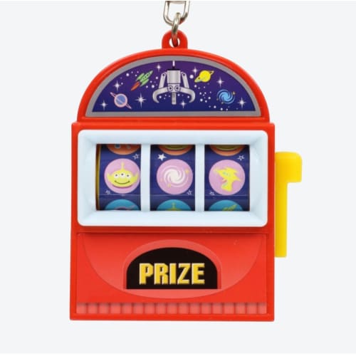 Pre-Order Tokyo Disney Resort Key Chain Alien Green Men Slot Machine Prize - k23japan -Tokyo Disney Shopper-
