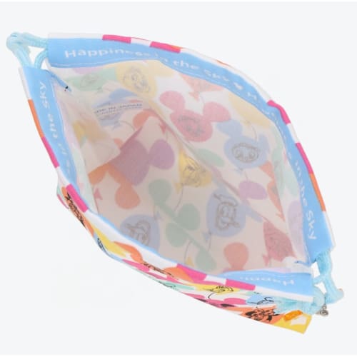 Pre-Order Tokyo Disney Resort KINCHAKU Purse Bag Mickey Balloon 3 PCS - k23japan -Tokyo Disney Shopper-