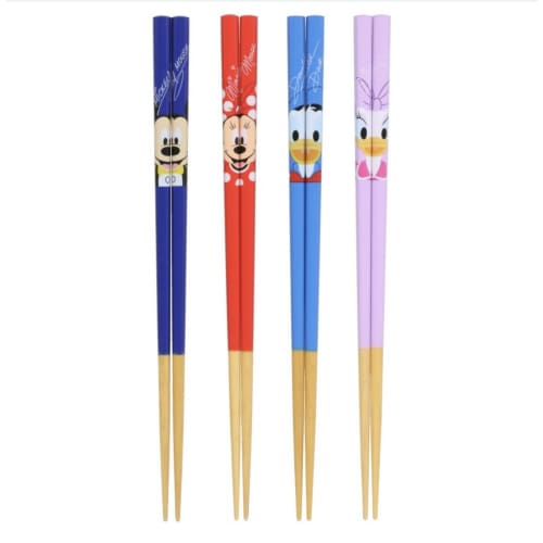 Pre-Order Tokyo Disney Resort Kitchen Chopsticks Set Mickey Minnie Donald Daisy - K23Japan -Tokyo Disney Shopper-