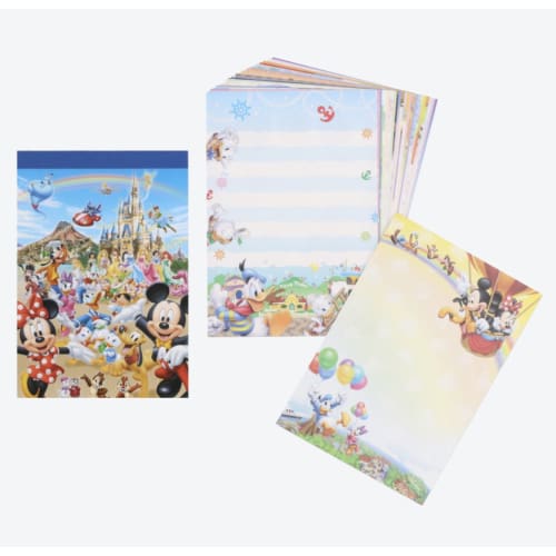Pre-Order Tokyo Disney Resort Memo Set Tokyo Disney Resort Various Character - K23Japan -Tokyo Disney Shopper-