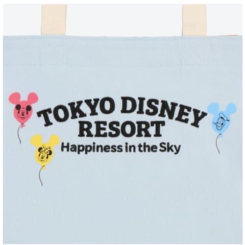 Pre-Order Tokyo Disney Resort Mickey Balloon Happiness In The Sky Tote Bag - k23japan -Tokyo Disney Shopper-