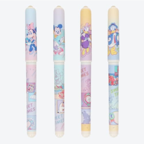 Pre-Order Tokyo Disney Resort Mickey Friends Sweet Time Ballpoint Pen 4 PCS - k23japan -Tokyo Disney Shopper-