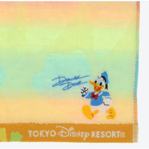 Pre-Order Tokyo Disney Resort Mini Towel Donald Duck - k23japan -Tokyo Disney Shopper-