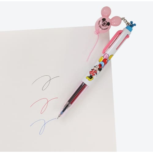 Pre-Order Tokyo Disney Resort Minnie Balloon Mulch Ballpoint Pen 3 Color - k23japan -Tokyo Disney Shopper-