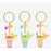 Pre-Order Tokyo Disney Resort Pair Key Chain Set Food Sample Tropical Drink - k23japan -Tokyo Disney Shopper-
