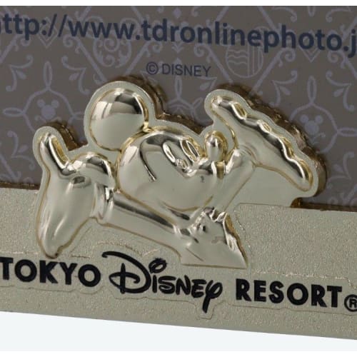 Pre-Order Tokyo Disney Resort Photo Stand Tdr 3 Hotels Gold Mickey - K23Japan -Tokyo Disney Shopper-