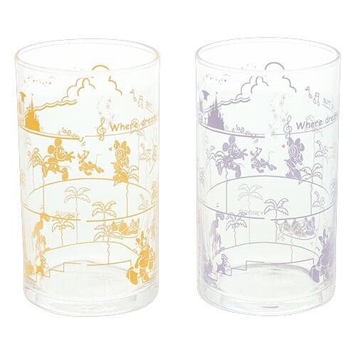 Pre-Order Tokyo Disney Resort Pin 2023 Park Container Design Kitchen Glass Set - k23japan -Tokyo Disney Shopper-