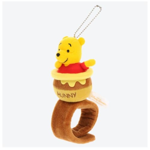 Pre-Order Tokyo Disney Resort Plush Badge Band Winnie The Pooh - k23japan -Tokyo Disney Shopper-