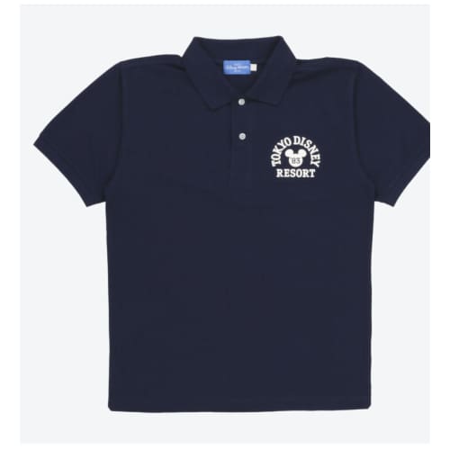 Pre-Order Tokyo Disney Resort Polo Shirts Nave Mickey TDL 1983