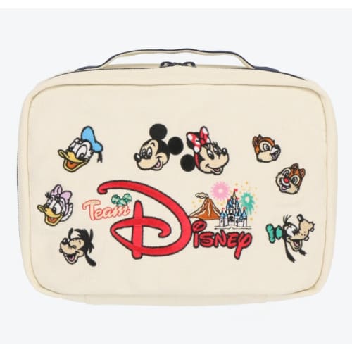 Pre-Order Tokyo Disney Resort Pouch Mickey & Friends Team Disney - k23japan -Tokyo Disney Shopper-