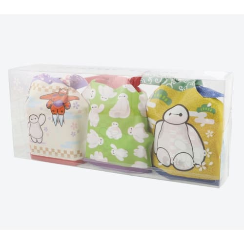 Pre-Order Tokyo Disney Resort Rice Cookie Empty Bag Set Baymax Big Hero 6 - k23japan -Tokyo Disney Shopper-