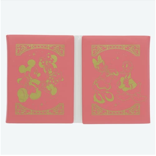 Pre-Order Tokyo Disney Resort Souvenir Medal Book Minnie Pink - k23japan -Tokyo Disney Shopper-