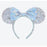 Pre-Order Tokyo Disney Resort Spangle Headband Ears Minnie Silver Blue - k23japan -Tokyo Disney Shopper-