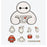 Pre-Order Tokyo Disney Resort Sticker Seal Baymax Big Hero 6 - k23japan -Tokyo Disney Shopper-