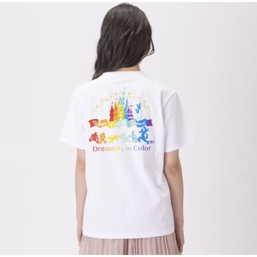 Pre-Order Tokyo Disney Resort T-Shirts Dreaming In Color Mickey Friends - k23japan -Tokyo Disney Shopper-