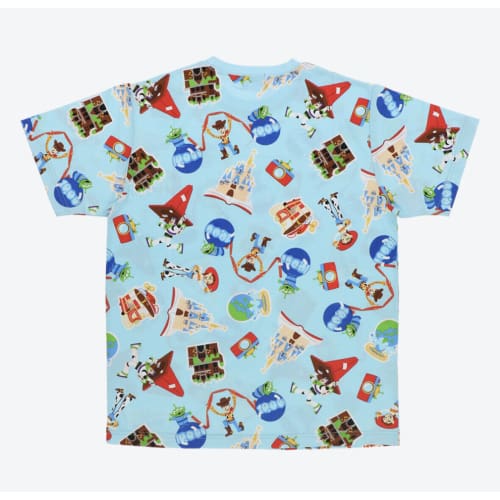 Pre-Order Tokyo Disney Resort T-Shirts Toy Story Character Patterned Pixar - k23japan -Tokyo Disney Shopper-