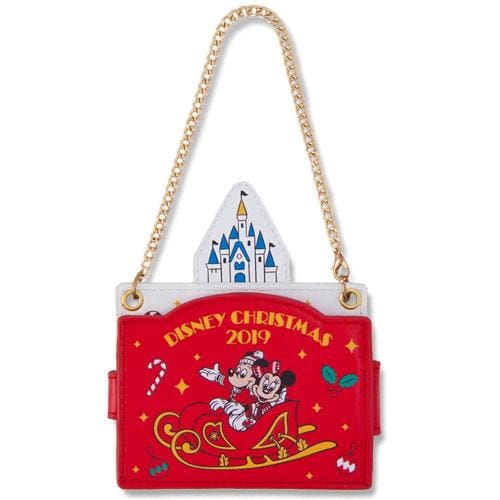 Pre-Order Tokyo Disney Resort TDL Christmas 2019 Bag Charm Mickey Minnie - k23japan -Tokyo Disney Shopper-