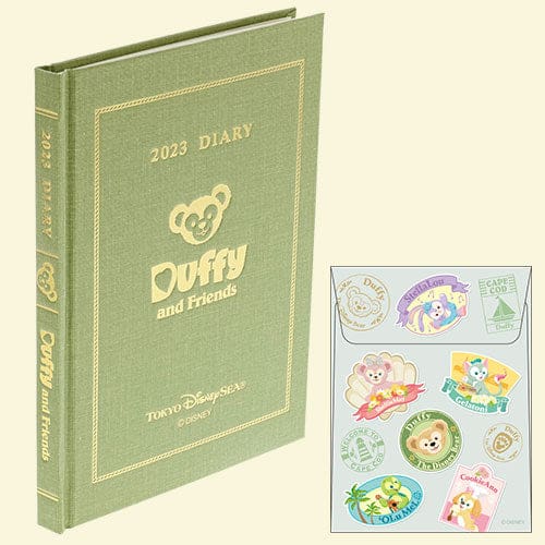 Pre-Order Tokyo Disney Resort TDS Duffy Friends Schedule Book 2023 - k23japan -Tokyo Disney Shopper-