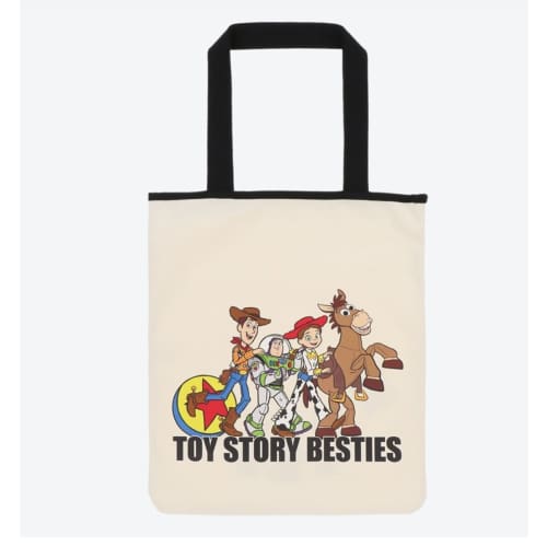 Pre-Order Tokyo Disney Resort Toy Story Besties Pixar Tote Bag - k23japan -Tokyo Disney Shopper-
