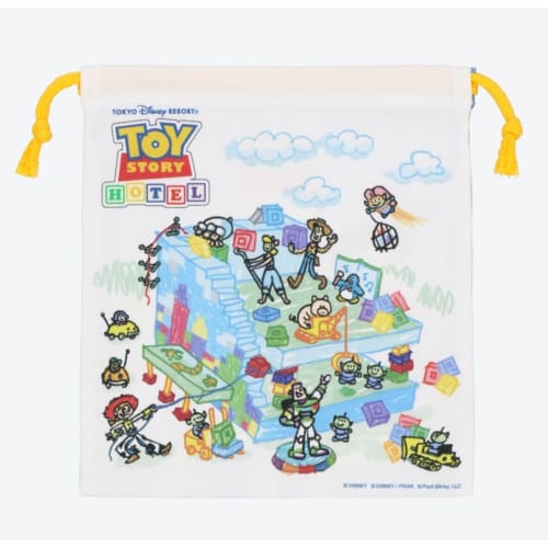 Pre-Order Tokyo Disney Resort Toy Story Hotel Limited KINCHAKU PUrse Bag Woody - k23japan -Tokyo Disney Shopper-