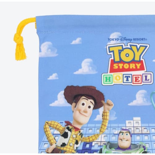 Pre-Order Tokyo Disney Resort Toy Story Hotel Limited KINCHAKU PUrse Bag Woody - k23japan -Tokyo Disney Shopper-