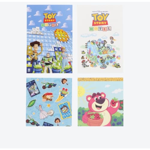Pre-Order Tokyo Disney Resort Toy Story Hotel Limited Postcard Set 4 PCS - k23japan -Tokyo Disney Shopper-