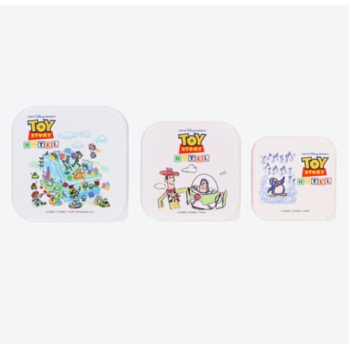 Pre-Order Tokyo Disney Resort Toy Story Hotel Limited Sticker Canister Box 3 PCS - k23japan -Tokyo Disney Shopper-