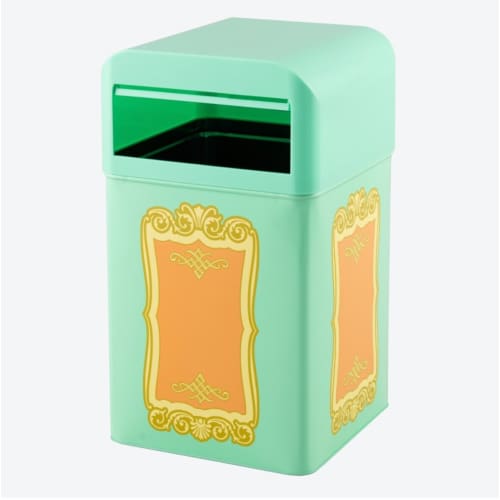 Pre-Order Tokyo Disney Resort Trash Can Box Dustbox TDL World Bazaar - k23japan -Tokyo Disney Shopper-