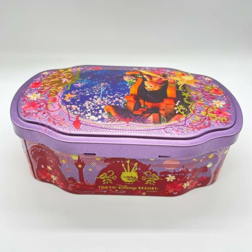 Tokyo Disney Resort 2022 Can box Tangled Rapunzel Princess - k23japan -Tokyo Disney Shopper-