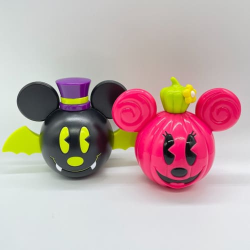 Tokyo Disney Resort Halloween Snack Case Bat Mickey & Vegetable Minnie - k23japan -Tokyo Disney Shopper-