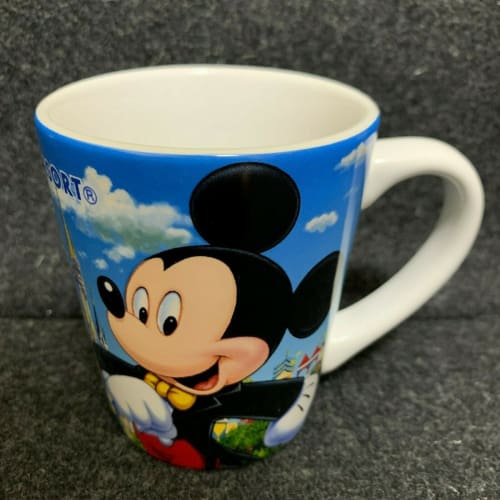 Tokyo Disney Resort Mug Cup Mickey Minnie Cinderella Castle - k23japan -Tokyo Disney Shopper-