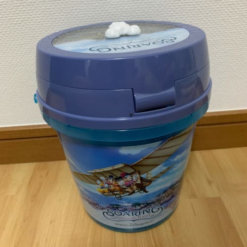 Tokyo Disney Resort Popcorn Bucket TDS Soaring Fantastic Flight - k23japan -Tokyo Disney Shopper-