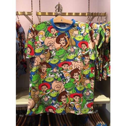 Tokyo Disney Resort T-Shirts Pooh Friends Toy Story S-Ll Size - K23Japan -Tokyo Shopper-